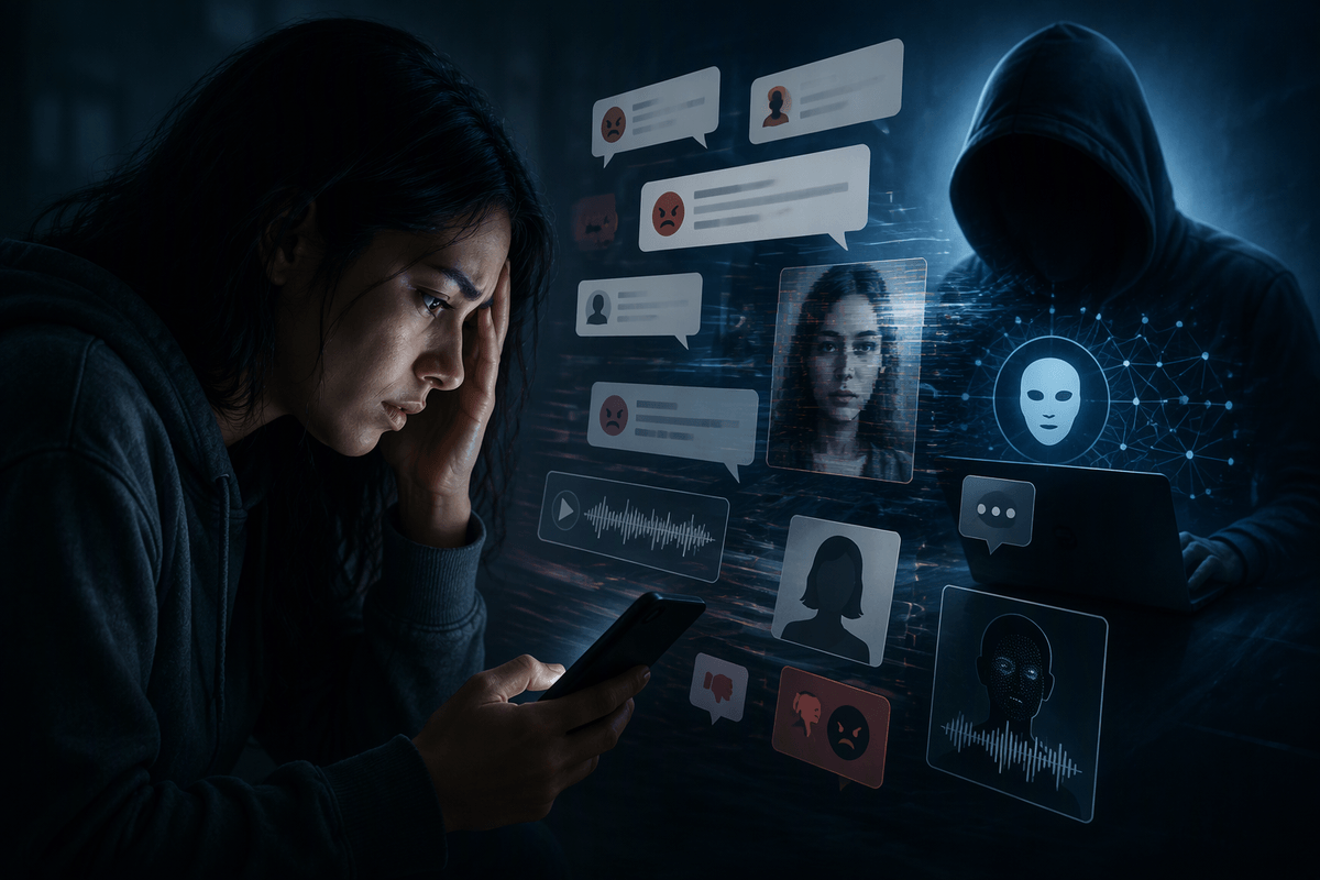 Online Harassment Is Entering Its AI Era