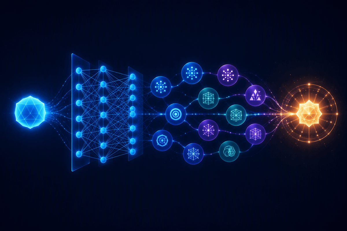 What Chain-of-Thought Adds Between Input and Output