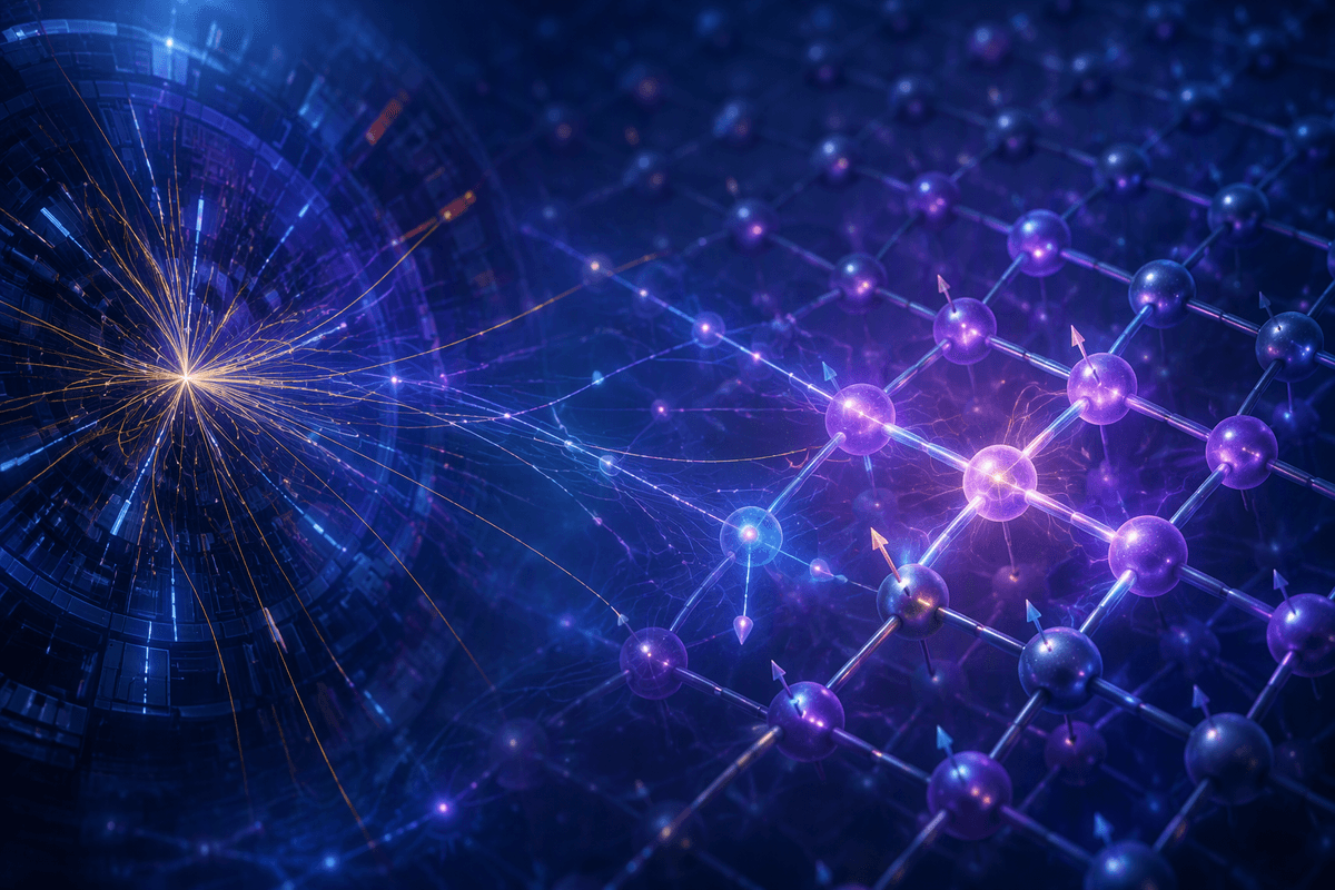 From Particle Collisions To Quantum Materials